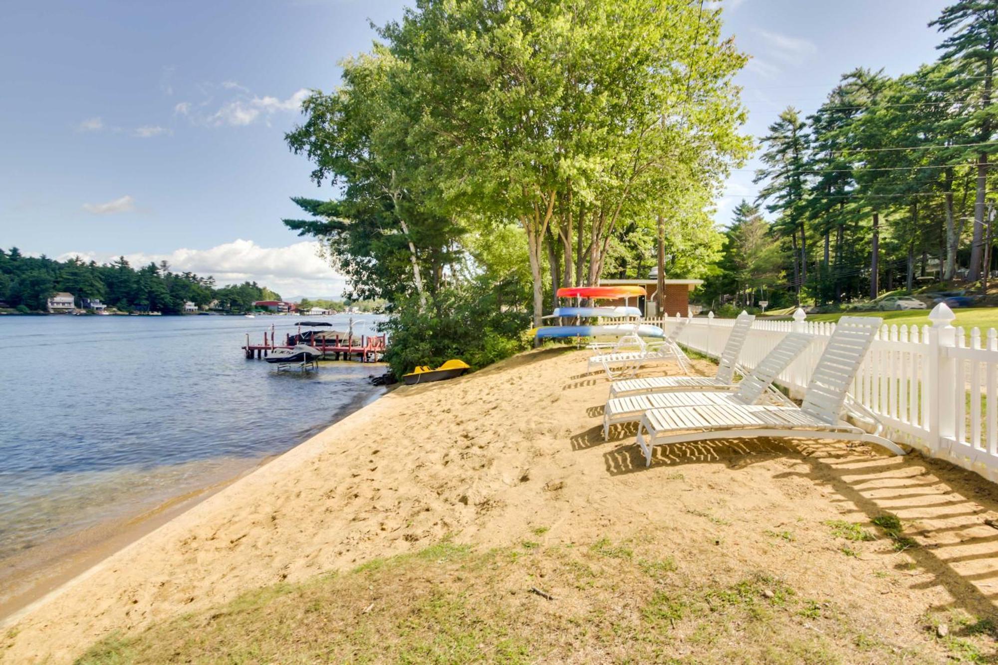 Laconia Home With Beach - Half Mi To Weirs Beach Exterior photo